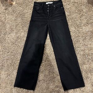 Black HIDDEN Denim Straught leg jeans.